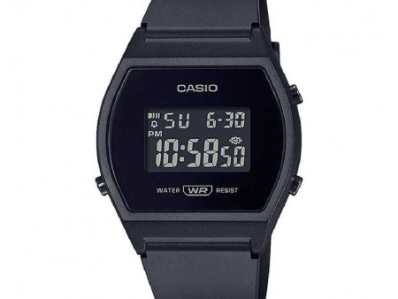 Orologio Unisex Casio LW-204-1BEF Nero (Ø 35 mm) Discount