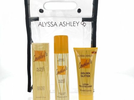 Cofanetto Profumo Donna Alyssa Ashley EDT 3 Pezzi Fashion