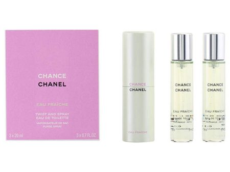 Cofanetto Profumo Donna Chance Eau Fraiche Chanel Chance Eau Fraiche (3 pcs) Online Sale